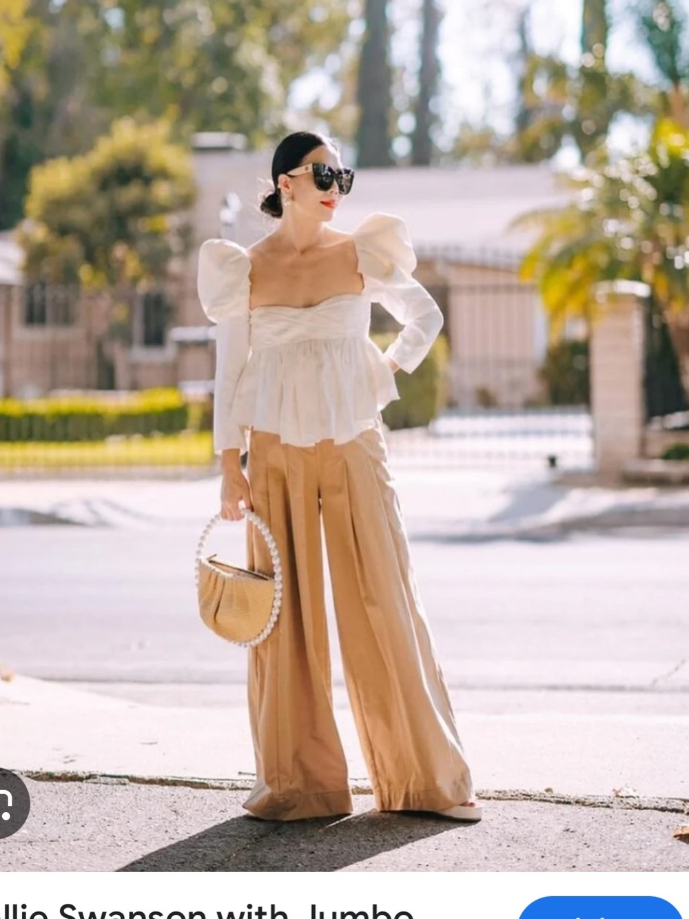 NWOT L’ALINGI JUMBO PEARL BAG
